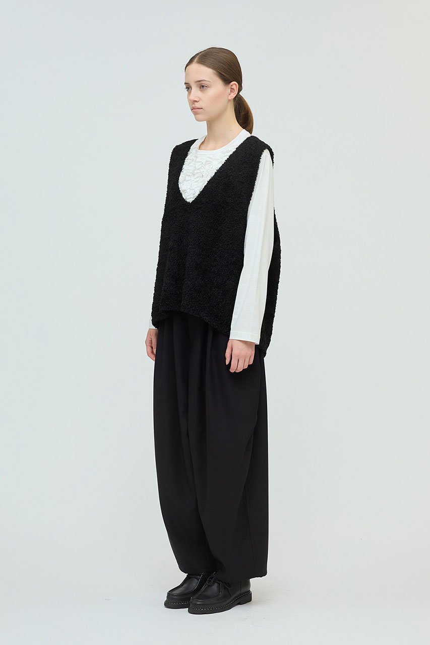 【ミズイロ インド/mizuiro ind】のhairly V neck vest ベスト 人気、トレンドファッション・服の通販 founy(ファニー) 　ファッション　Fashion　レディースファッション　Fashion for Women　トップス・カットソー　Cut & Sew Tops　ニット　Knit Tops & Sweaters　ベスト&ジレ / 重ね着スタイル　Vests & Gilets　カジュアルプルオーバー・ニットトップス　Pullovers & Knit Tops / Casual Pullovers　おすすめ　Recommended / Our Picks　カットソー　Cut and Sewn Top　ベスト　Vest, Waistcoat　ロング　Long, Long-Length　A/W・秋冬　Autumn/Winter　other-7|ID: prp329100004642555 ipo3291000000033510971