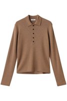 【エイトン/ATON】のRAMIE WOOL リブポロセーター 人気、トレンドファッション・服の通販 founy(ファニー) ファッション Fashion レディースファッション Fashion for Women トップス・カットソー Cut & Sew Tops ニット Knit Tops & Sweaters カジュアルプルオーバー・ニットトップス Pullovers & Knit Tops / Casual Pullovers 2025年 2025 2025-2026秋冬・A/W Autumn/Winter 2025–26 AW25–26 インナー Innerwear スリーブ Sleeve, Long Sleeve / Short Sleeve セーター Sweater, Knitwear ネップ Nepp, Slub Yarn ロング Long, Long-Length A/W・秋冬 Autumn/Winter |ID:prp329100004642557
