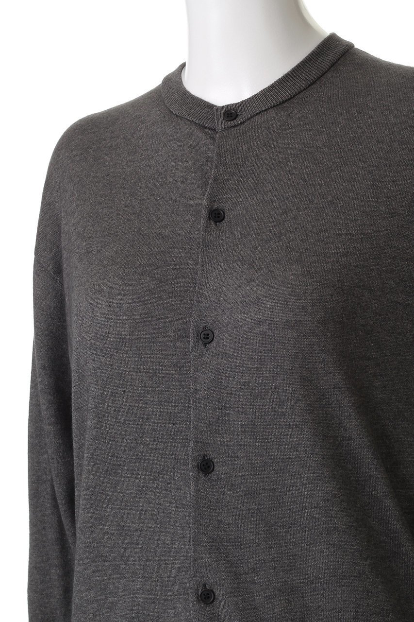 【エイトン/ATON】のGARMENT DYED CASHMERE SILK クルーネックカーディガン 人気、トレンドファッション・服の通販 founy(ファニー) 　ファッション　Fashion　レディースファッション　Fashion for Women　トップス・カットソー　Cut & Sew Tops　ニット　Knit Tops & Sweaters　カーディガン・羽織り　Layered Style Cardigans　ウォッシャブル　Machine Washable　カーディガン　Cardigan, Knitwear　シルク　Silk, 100% Silk　other-5|ID: prp329100004642559 ipo3291000000035753518