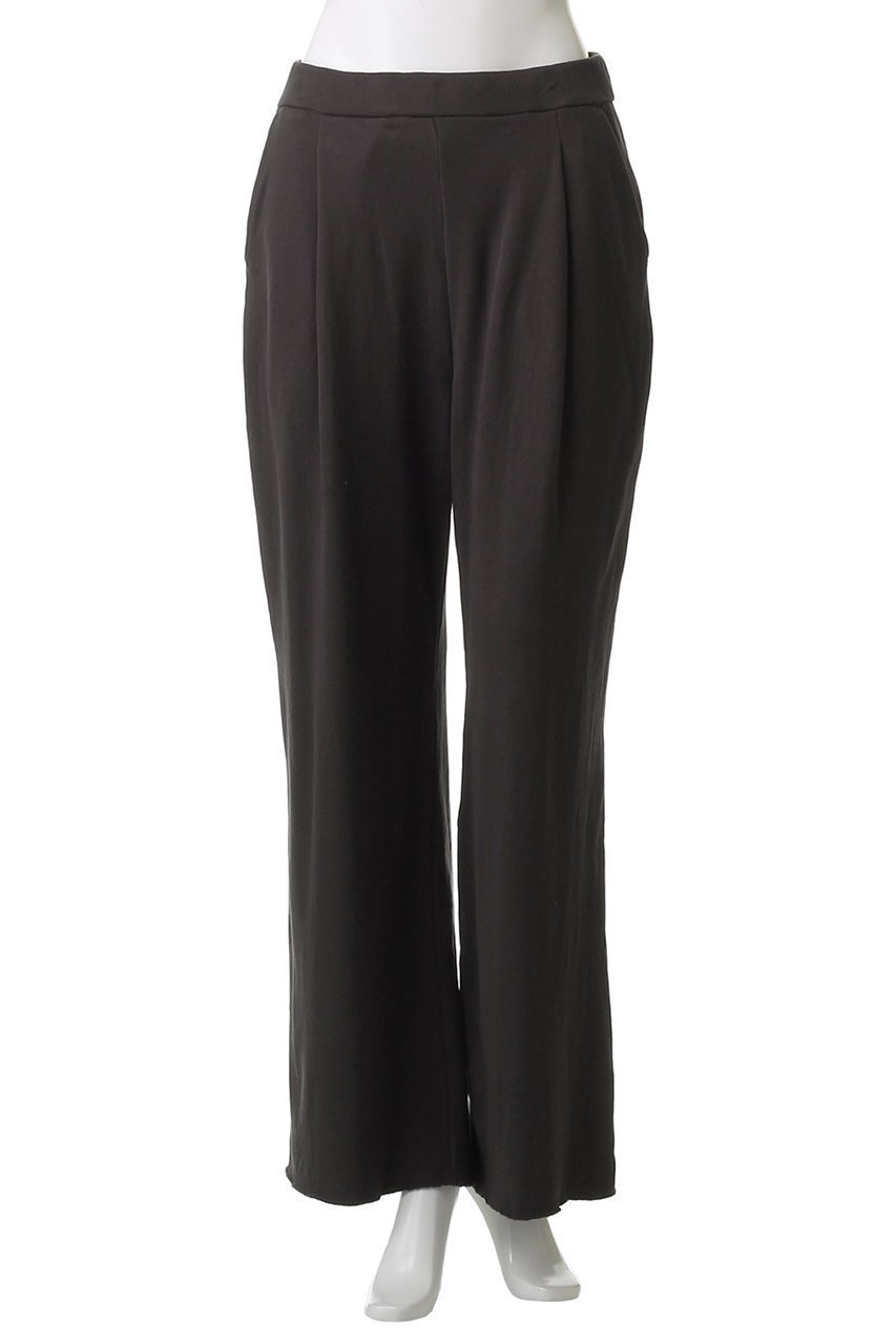 【ミディウミソリッド/MIDIUMISOLID】のスウェットタックフレアパンツ 人気、トレンドファッション・服の通販 founy(ファニー) 　ファッション　Fashion　レディースファッション　Fashion for Women　パンツ　Pants & Trousers　スウェット / スエット　Sweatshirt, Sweatwear　スラックス　Slacks, Dress Pants　フレア　Flare, Flared　リラックス　Relax, Relaxed Fit　other-2|ID: prp329100004642568 ipo3291000000035597808