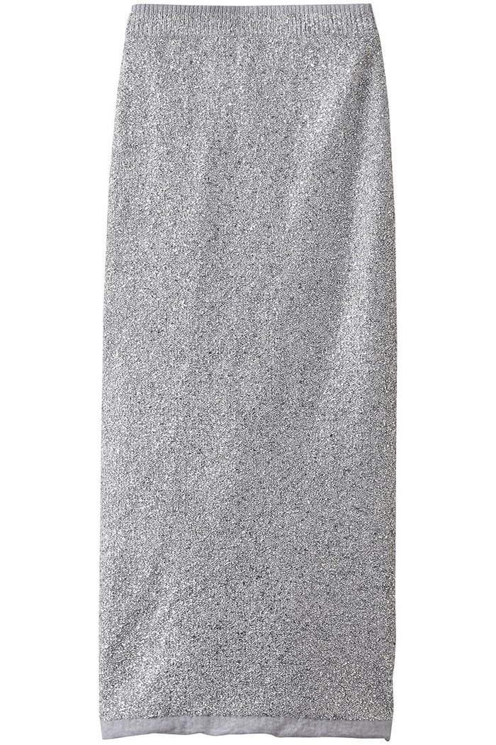 【チノ/CINOH】のGLITTER ニット スカート インテリア・キッズ・メンズ・レディースファッション・服の通販 founy(ファニー) https://founy.com/ ファッション Fashion レディースファッション Fashion for Women スカート Skirts ロングスカート Long Skirts / Maxi & Midi Skirts エレガント 上品 Elegant シューズ Shoes, Footwear シンプル Simple, Minimal スリット Slit, Slit Detail ロング Long, Long-Length |ID: prp329100004642574 ipo3291000000036101377