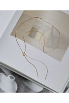 【ウィムガゼット/Whim Gazette】の【THE PAUSE】スライダータイネックレス ゴールド|ID: prp329100004642579 ipo3291000000036182074