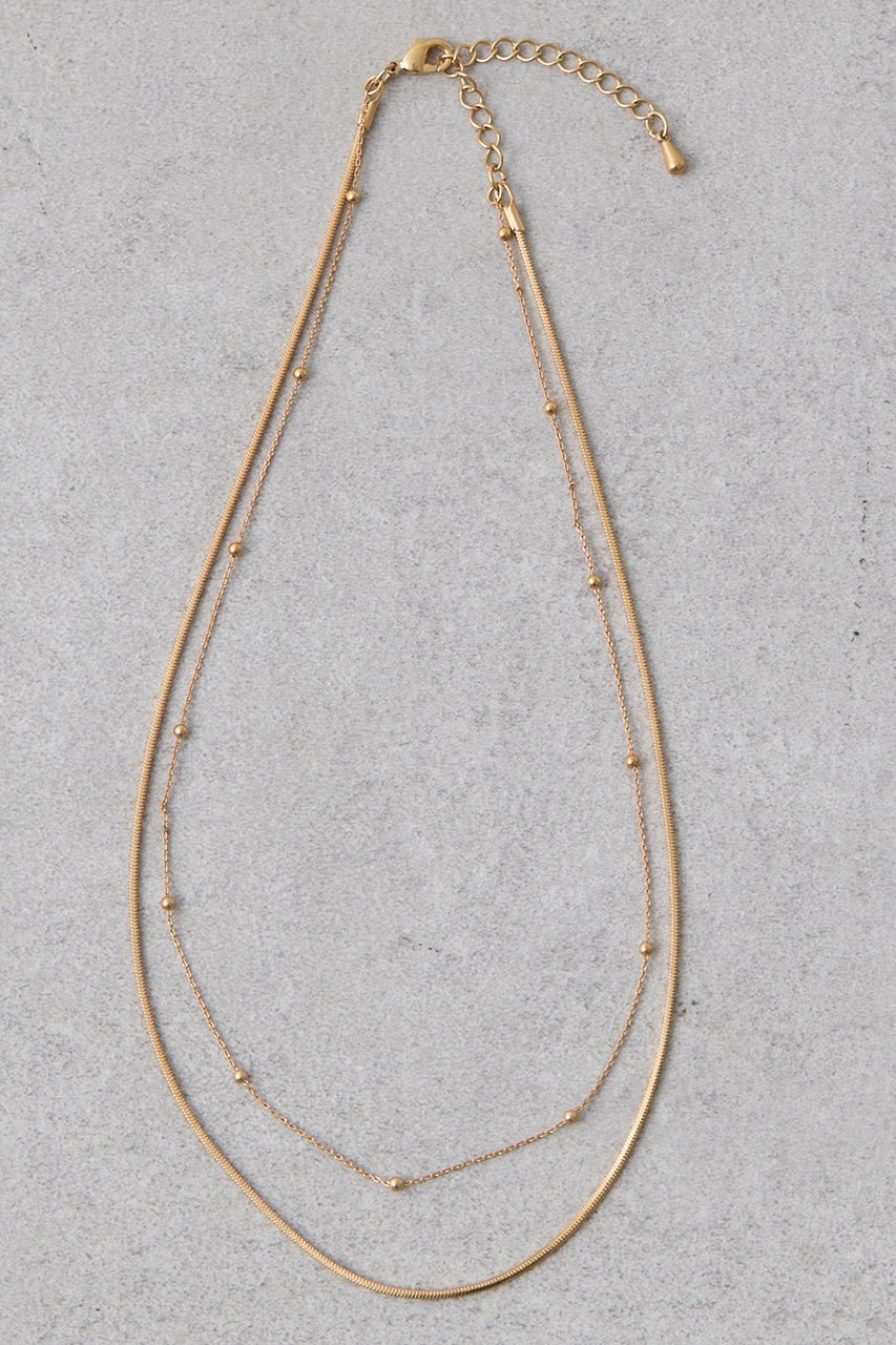 【ウィムガゼット/Whim Gazette】の【THE PAUSE】ダブルチェーンネックレス 人気、トレンドファッション・服の通販 founy(ファニー) ファッション Fashion レディースファッション Fashion for Women ジュエリー Jewelry ネックレス Necklaces & Pendants アンティーク Antique-Inspired ヴィンテージ Vintage Style グラデーション Gradient, Ombre ショート Short, Short Length シルバー Silver, Metallic Silver シンプル Simple, Minimal チェーン Chain, Chain Strap ドット Polka Dot, Dot Pattern ネックレス Necklace, Pendant Necklace ワーク Workwear, Utility Style おすすめ Recommended / Our Picks other-2|ID: prp329100004642580 ipo3291000000036084818