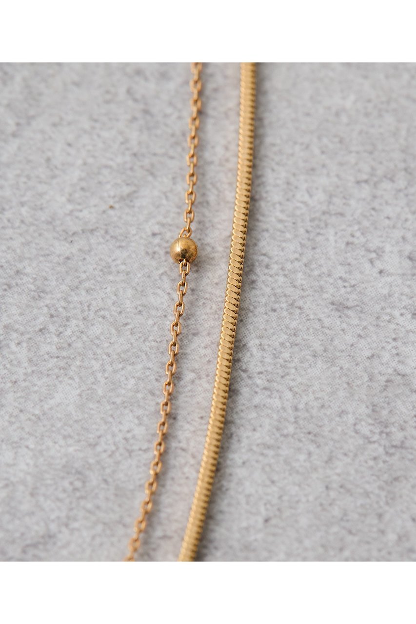 【ウィムガゼット/Whim Gazette】の【THE PAUSE】ダブルチェーンネックレス 人気、トレンドファッション・服の通販 founy(ファニー) ファッション Fashion レディースファッション Fashion for Women ジュエリー Jewelry ネックレス Necklaces & Pendants アンティーク Antique-Inspired ヴィンテージ Vintage Style グラデーション Gradient, Ombre ショート Short, Short Length シルバー Silver, Metallic Silver シンプル Simple, Minimal チェーン Chain, Chain Strap ドット Polka Dot, Dot Pattern ネックレス Necklace, Pendant Necklace ワーク Workwear, Utility Style おすすめ Recommended / Our Picks other-3|ID: prp329100004642580 ipo3291000000036084819