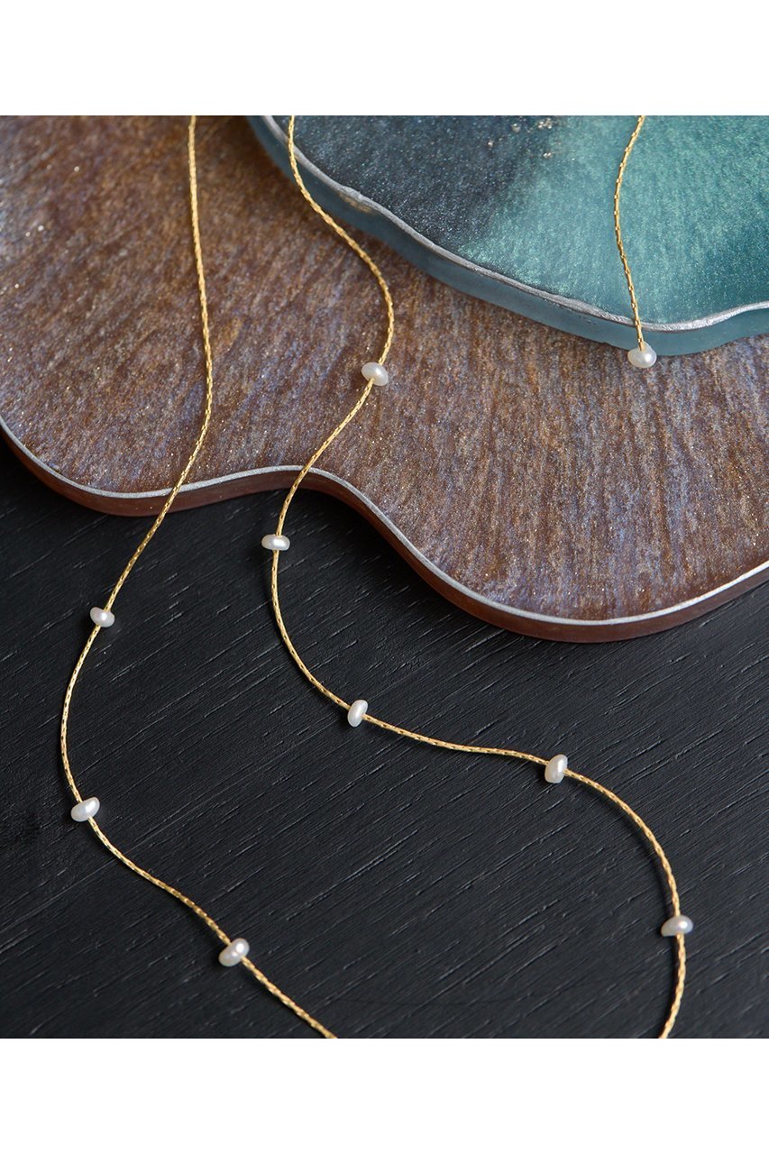 【ウィムガゼット/Whim Gazette】の【THE PAUSE】パールドットネックレス 人気、トレンドファッション・服の通販 founy(ファニー) 　ファッション　Fashion　レディースファッション　Fashion for Women　ジュエリー　Jewelry　ネックレス　Necklaces & Pendants　アンティーク　Antique-Inspired　ヴィンテージ　Vintage Style　グラデーション　Gradient, Ombre　シルバー　Silver, Metallic Silver　チェーン　Chain, Chain Strap　ネックレス　Necklace, Pendant Necklace　パール　Pearl, Pearl Accent　ワーク　Workwear, Utility Style　再入荷　Restock / Back in Stock　おすすめ　Recommended / Our Picks　エレガント 上品　Elegant　other-2|ID: prp329100004642581 ipo3291000000035664705