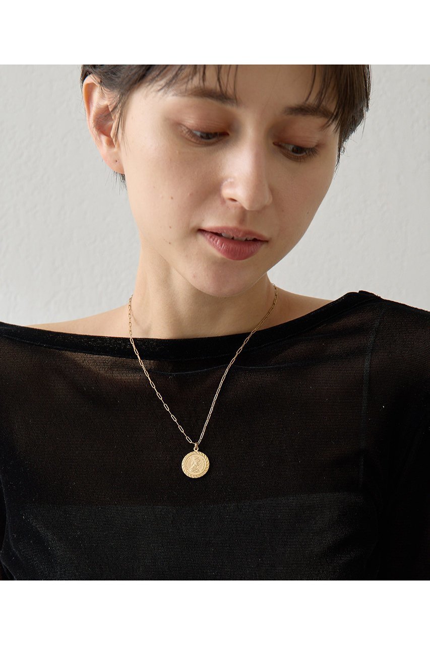 【ウィムガゼット/Whim Gazette】の【THE PAUSE】コインネックレス 人気、トレンドファッション・服の通販 founy(ファニー) 　ファッション　Fashion　レディースファッション　Fashion for Women　ジュエリー　Jewelry　ネックレス　Necklaces & Pendants　アンティーク　Antique-Inspired　ヴィンテージ　Vintage Style　グラデーション　Gradient, Ombre　コイン　Coin, Coin Design　ショート　Short, Short Length　シルバー　Silver, Metallic Silver　ネックレス　Necklace, Pendant Necklace　バランス　Balance, Style Balance　ワーク　Workwear, Utility Style　A/W・秋冬　Autumn/Winter　エレガント 上品　Elegant　2025年　2025　2025-2026秋冬・A/W　Autumn/Winter 2025–26 AW25–26　other-2|ID: prp329100004642582 ipo3291000000033486918