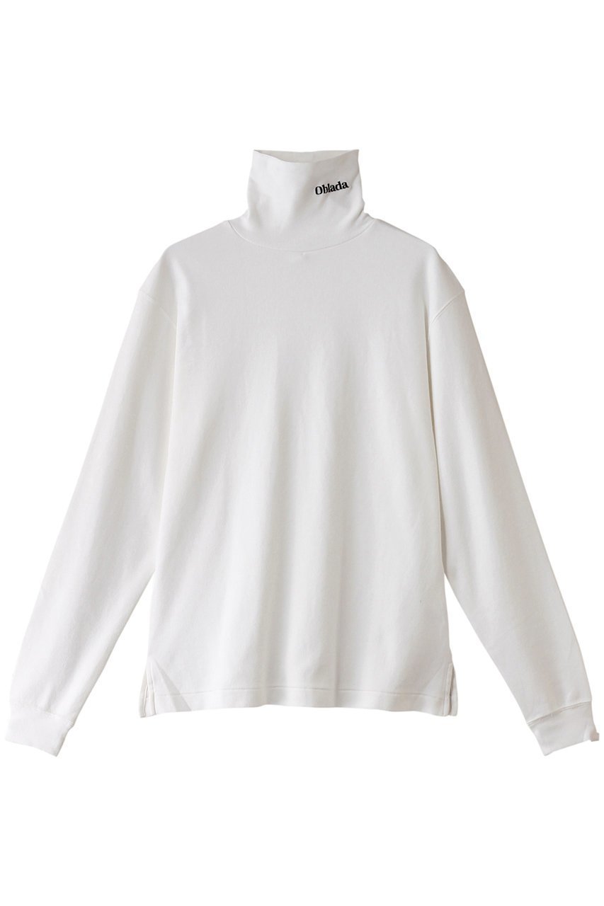 【オブラダ/Oblada】のHOLY ハイネック トップス 人気、トレンドファッション・服の通販 founy(ファニー) 　ファッション　Fashion　レディースファッション　Fashion for Women　トップス・カットソー　Cut & Sew Tops　シャツ・ブラウス・オフィスカジュアル　Elegant Blouses & Button-Ups　ロングTシャツ・Tシャツ　Longline T-Shirts & Tees　カットソー・ベーシックTシャツ　Cut-and-Sewn Tops / Stretch Tees & Basics　インナー　Innerwear　シンプル　Simple, Minimal　スリーブ　Sleeve, Long Sleeve / Short Sleeve　ハイネック　High Neck, Mock Neck　バランス　Balance, Style Balance　ロング　Long, Long-Length　再入荷　Restock / Back in Stock　定番　Standard, Basic Item　 other-1|ID: prp329100004642583 ipo3291000000033486932