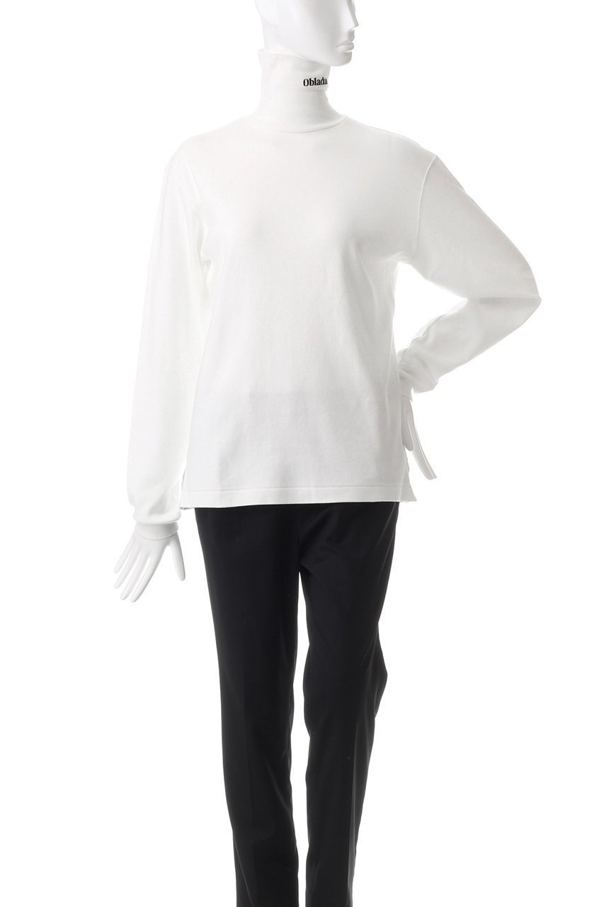 【オブラダ/Oblada】のHOLY ハイネック トップス 人気、トレンドファッション・服の通販 founy(ファニー) 　ファッション　Fashion　レディースファッション　Fashion for Women　トップス・カットソー　Cut & Sew Tops　シャツ・ブラウス・オフィスカジュアル　Elegant Blouses & Button-Ups　ロングTシャツ・Tシャツ　Longline T-Shirts & Tees　カットソー・ベーシックTシャツ　Cut-and-Sewn Tops / Stretch Tees & Basics　インナー　Innerwear　シンプル　Simple, Minimal　スリーブ　Sleeve, Long Sleeve / Short Sleeve　ハイネック　High Neck, Mock Neck　バランス　Balance, Style Balance　ロング　Long, Long-Length　再入荷　Restock / Back in Stock　定番　Standard, Basic Item　other-2|ID: prp329100004642583 ipo3291000000033486935