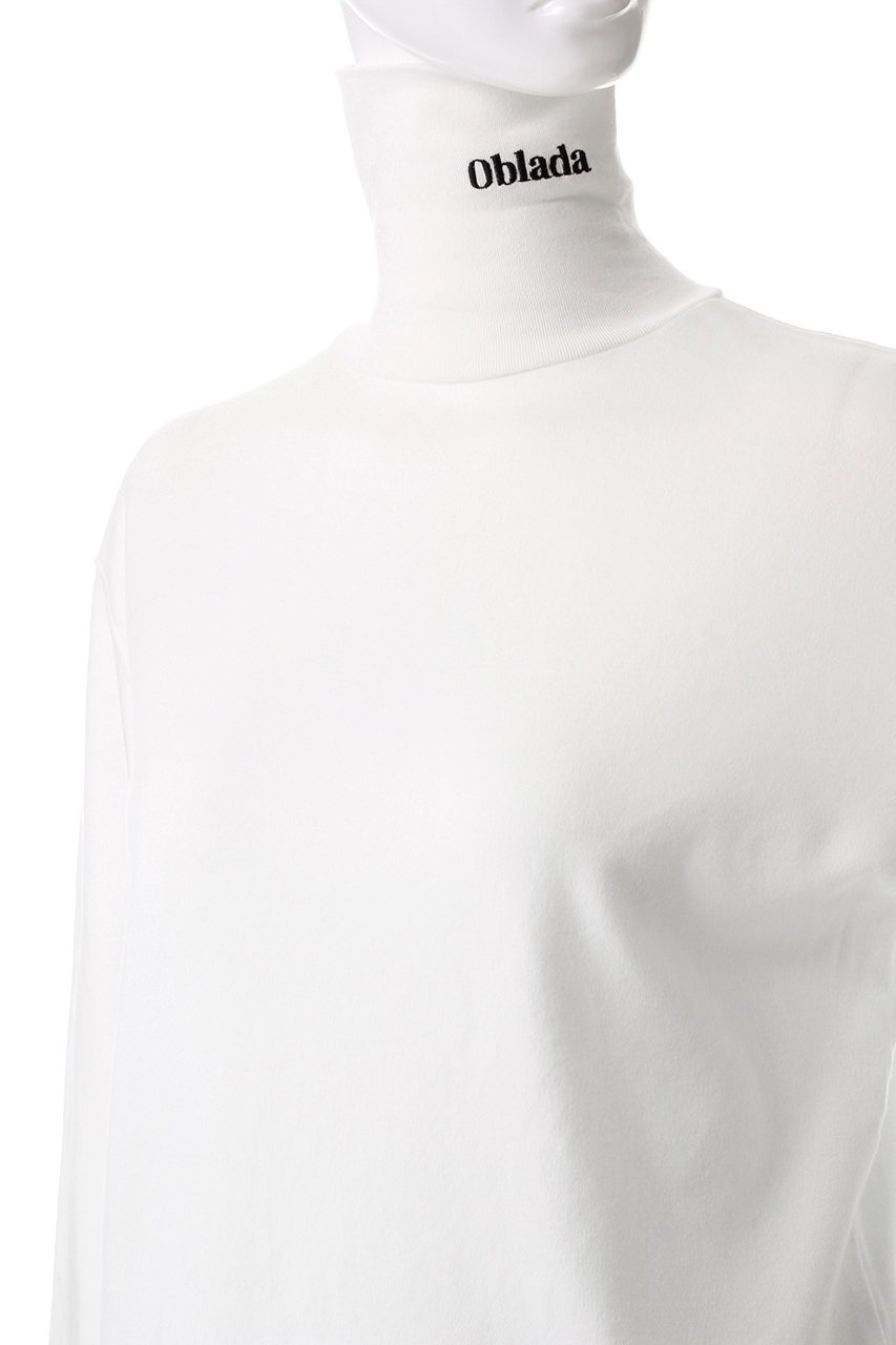 【オブラダ/Oblada】のHOLY ハイネック トップス 人気、トレンドファッション・服の通販 founy(ファニー) 　ファッション　Fashion　レディースファッション　Fashion for Women　トップス・カットソー　Cut & Sew Tops　シャツ・ブラウス・オフィスカジュアル　Elegant Blouses & Button-Ups　ロングTシャツ・Tシャツ　Longline T-Shirts & Tees　カットソー・ベーシックTシャツ　Cut-and-Sewn Tops / Stretch Tees & Basics　インナー　Innerwear　シンプル　Simple, Minimal　スリーブ　Sleeve, Long Sleeve / Short Sleeve　ハイネック　High Neck, Mock Neck　バランス　Balance, Style Balance　ロング　Long, Long-Length　再入荷　Restock / Back in Stock　定番　Standard, Basic Item　other-5|ID: prp329100004642583 ipo3291000000033486941