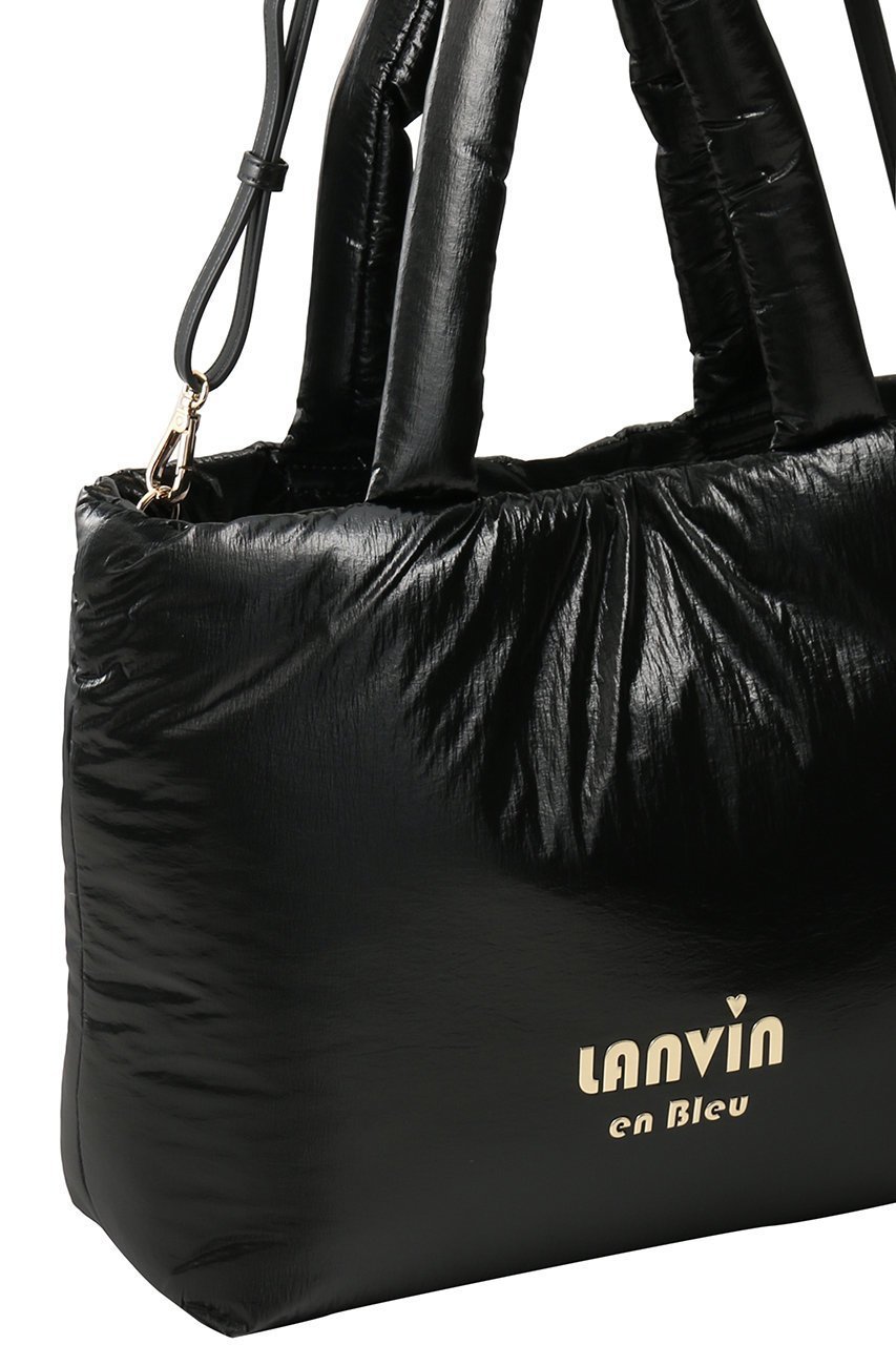 【ランバン オン ブルー/LANVIN en Bleu】のパデッドトートバッグ 人気、トレンドファッション・服の通販 founy(ファニー) 　ファッション　Fashion　レディースファッション　Fashion for Women　バッグ　Bags　おすすめ　Recommended / Our Picks　シンプル　Simple, Minimal　ドローコード　Drawcord, Drawstring Cord　ポケット　Pocket, Pocket Detail　リュクス　Luxury, Elegant, High-End, Chic　ワーク　Workwear, Utility Style　旅行　Travel　other-4|ID: prp329100004643517 ipo3291000000035947229