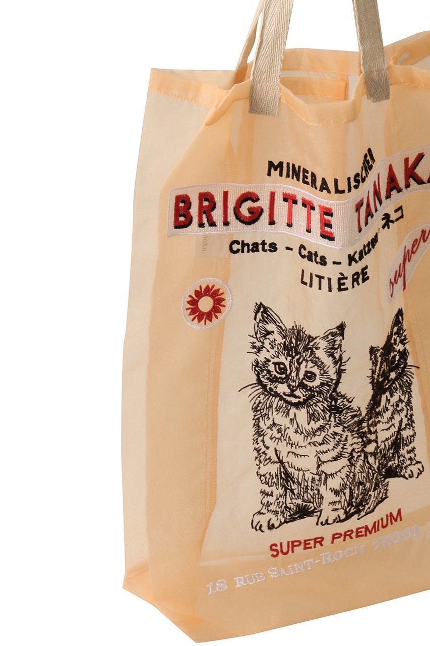 【マルティニーク/martinique】の【brigitte tanaka】バッグ 人気、トレンドファッション・服の通販 founy(ファニー) ファッション Fashion レディースファッション Fashion for Women バッグ Bags オーガンジー Organza Fabric シアー Sheer, See-Through ネコ Cat, Feline Motif モチーフ Motif, Design Theme 旅行 Travel other-4|ID: prp329100004643519 ipo3291000000036027723