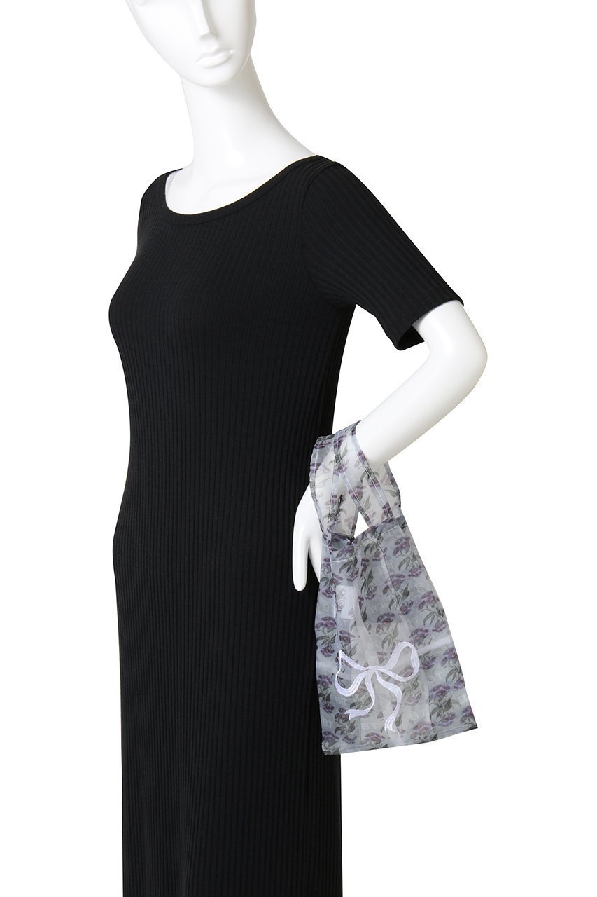 【マルティニーク/martinique】の【brigitte tanaka】バッグ 人気、トレンドファッション・服の通販 founy(ファニー) 　ファッション　Fashion　レディースファッション　Fashion for Women　バッグ　Bags　オーガンジー　Organza Fabric　ギフト プレゼント　Gift / Present　シアー　Sheer, See-Through　フラワー　Flower, Floral　モチーフ　Motif, Design Theme　リボン　Ribbon, Bow　人気　Popular, Best Seller　other-2|ID: prp329100004643520 ipo3291000000036027727
