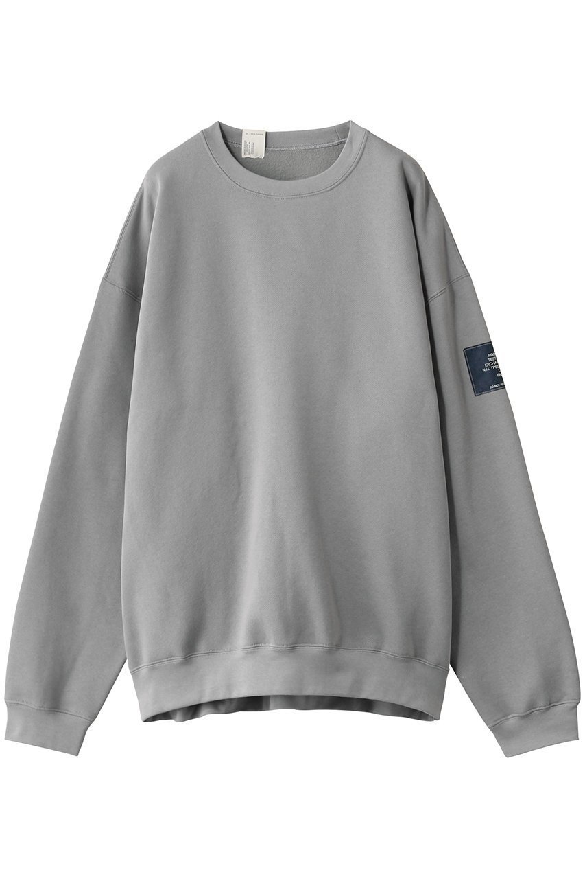 【エヌ.ハリウッド/N.HOOLYWOOD / MEN】の【MEN】【EXCHANGE SERVICE】クルーネック スウェットシャツ インテリア・キッズ・メンズ・レディースファッション・服の通販 founy(ファニー) 　ファッション　Fashion　メンズファッション　Fashion for Men　トップス・カットソー　Cut & Sew Tops　パーカー・フーディー / カジュアルコーデ　Hoodies & Parkas　メンズシャツ　Shirts　2025年　2025　2025-2026秋冬・A/W　Autumn/Winter 2025–26 AW25–26　おすすめ　Recommended / Our Picks　バランス　Balance, Style Balance　A/W・秋冬　Autumn/Winter　グレー|ID: prp329100004643532 ipo3291000000033497677