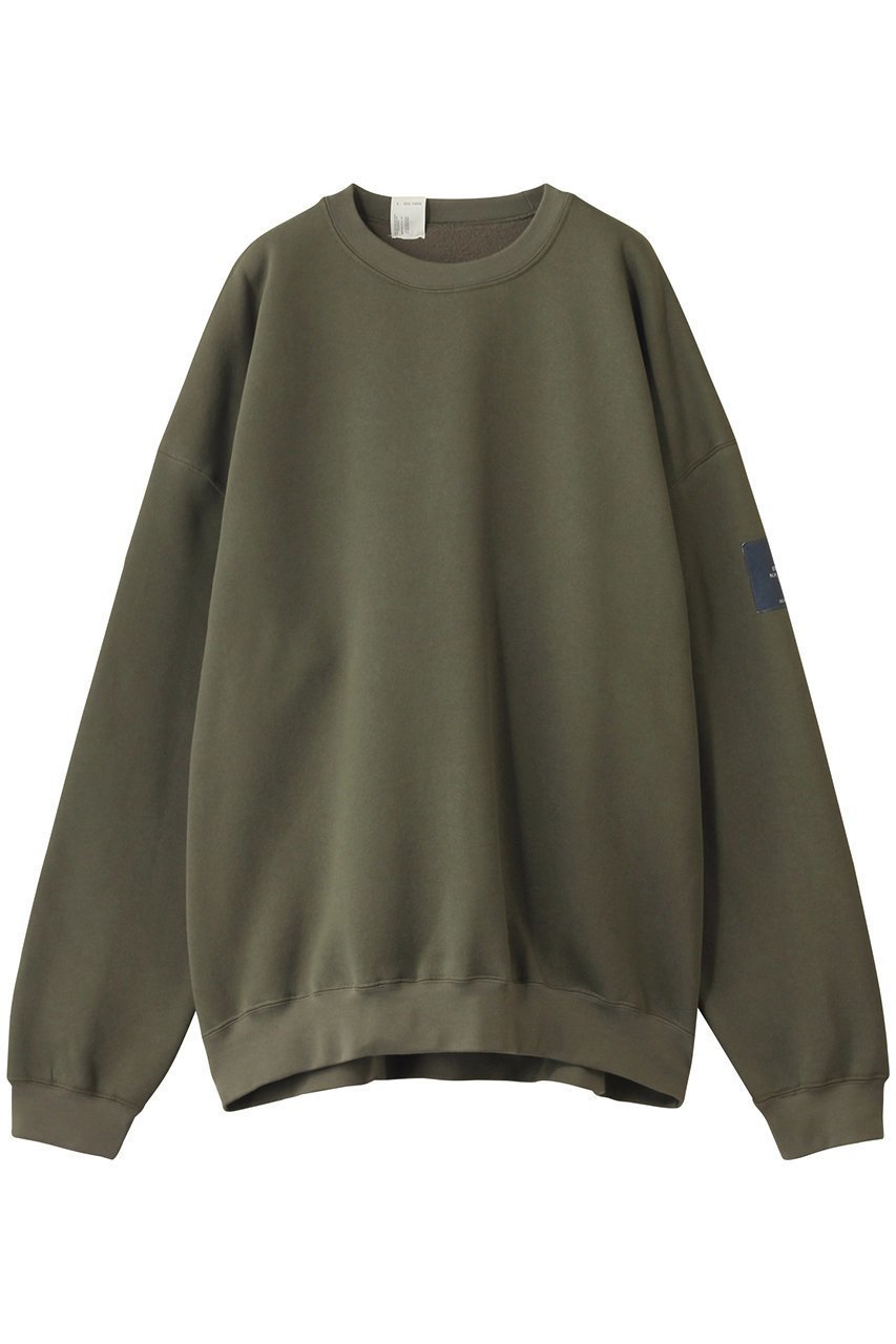 【エヌ.ハリウッド/N.HOOLYWOOD / MEN】の【MEN】【EXCHANGE SERVICE】クルーネック スウェットシャツ インテリア・キッズ・メンズ・レディースファッション・服の通販 founy(ファニー) 　ファッション　Fashion　メンズファッション　Fashion for Men　トップス・カットソー　Cut & Sew Tops　パーカー・フーディー / カジュアルコーデ　Hoodies & Parkas　メンズシャツ　Shirts　2025年　2025　2025-2026秋冬・A/W　Autumn/Winter 2025–26 AW25–26　おすすめ　Recommended / Our Picks　バランス　Balance, Style Balance　A/W・秋冬　Autumn/Winter　カーキ|ID: prp329100004643532 ipo3291000000033497679