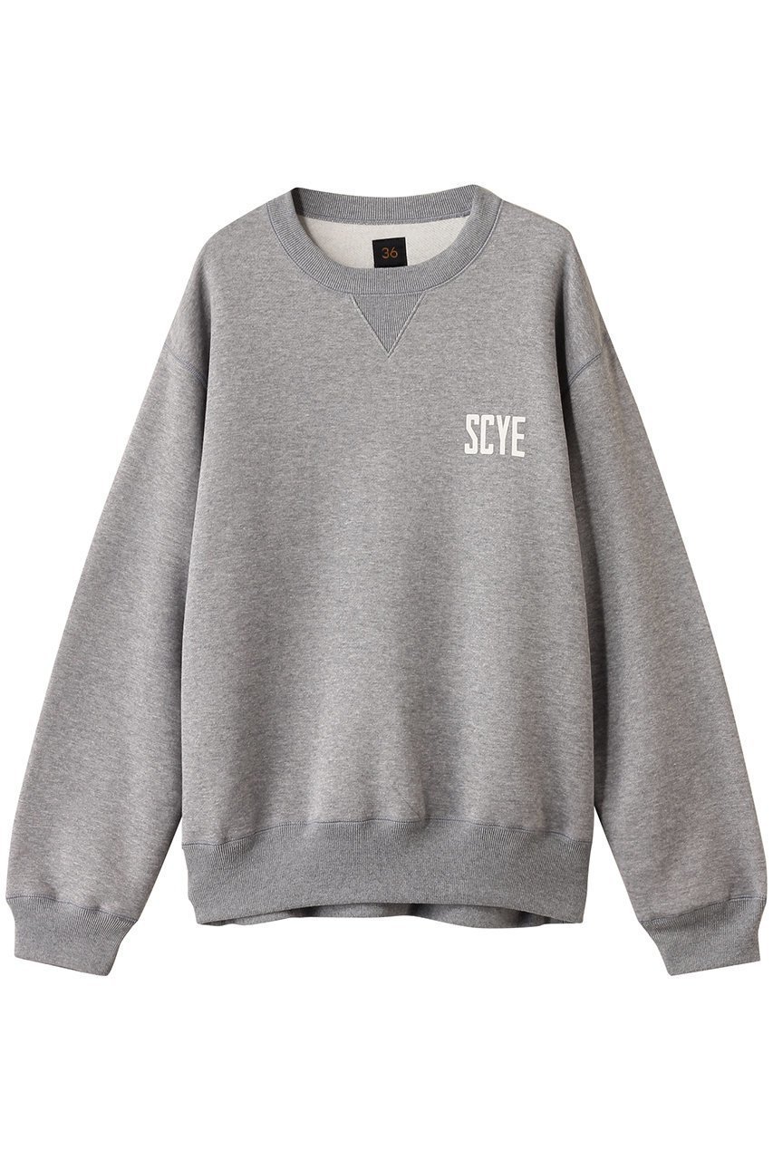 【サイ サイベーシックス/Scye SCYE BASICS】の【UNISEX】【SCYE BASICS】Fleece バック ジャージー スウェット シャツ インテリア・キッズ・メンズ・レディースファッション・服の通販 founy(ファニー) 　ファッション　Fashion　レディースファッション　Fashion for Women　トップス・カットソー　Cut & Sew Tops　シャツ・ブラウス・オフィスカジュアル　Elegant Blouses & Button-Ups　レディースパーカー・カジュアルフーディー　Casual Hoodies & Sweatshirts　ロングTシャツ・Tシャツ　Longline T-Shirts & Tees　スウェット・クルーネックトップス　Sweatshirts & Crewnecks / Relaxed Fit Sweat Tops　カットソー・ベーシックTシャツ　Cut-and-Sewn Tops / Stretch Tees & Basics　2025年　2025　2025-2026秋冬・A/W　Autumn/Winter 2025–26 AW25–26　ユニセックス　Unisex, Genderless　スウェット / スエット　Sweatshirt, Sweatwear　バランス　Balance, Style Balance　リラックス　Relax, Relaxed Fit　A/W・秋冬　Autumn/Winter　ライトグレー|ID: prp329100004643534 ipo3291000000033497700