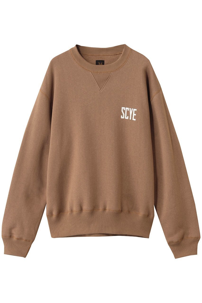 【サイ サイベーシックス/Scye SCYE BASICS】の【UNISEX】【SCYE BASICS】Fleece バック ジャージー スウェット シャツ インテリア・キッズ・メンズ・レディースファッション・服の通販 founy(ファニー) 　ファッション　Fashion　レディースファッション　Fashion for Women　トップス・カットソー　Cut & Sew Tops　シャツ・ブラウス・オフィスカジュアル　Elegant Blouses & Button-Ups　レディースパーカー・カジュアルフーディー　Casual Hoodies & Sweatshirts　ロングTシャツ・Tシャツ　Longline T-Shirts & Tees　スウェット・クルーネックトップス　Sweatshirts & Crewnecks / Relaxed Fit Sweat Tops　カットソー・ベーシックTシャツ　Cut-and-Sewn Tops / Stretch Tees & Basics　2025年　2025　2025-2026秋冬・A/W　Autumn/Winter 2025–26 AW25–26　ユニセックス　Unisex, Genderless　スウェット / スエット　Sweatshirt, Sweatwear　バランス　Balance, Style Balance　リラックス　Relax, Relaxed Fit　A/W・秋冬　Autumn/Winter　ブラウン|ID: prp329100004643534 ipo3291000000033497701