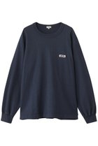 【サイ サイベーシックス/Scye SCYE BASICS】の【UNISEX】Tight Tension コットン ジャージー ロング スリーブ Tシャツ ネイビー|ID:prp329100004643535