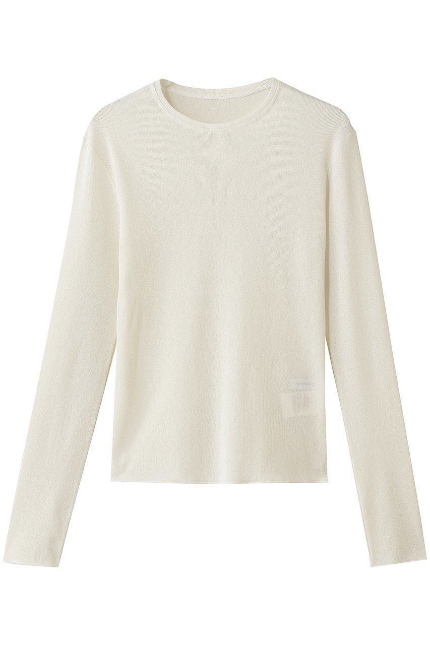 【スタニングルアー/STUNNING LURE】のヌーディドライロングTシャツ インテリア・キッズ・メンズ・レディースファッション・服の通販 founy(ファニー) ファッション Fashion レディースファッション Fashion for Women トップス・カットソー Cut & Sew Tops シャツ・ブラウス・オフィスカジュアル Elegant Blouses & Button-Ups ロングTシャツ・Tシャツ Longline T-Shirts & Tees カットソー・ベーシックTシャツ Cut-and-Sewn Tops / Stretch Tees & Basics シンプル Simple, Minimal スリーブ Sleeve, Long Sleeve / Short Sleeve フィット Fit, Slim Fit ロング Long, Long-Length オフホワイト|ID: prp329100004643538 ipo3291000000034154575