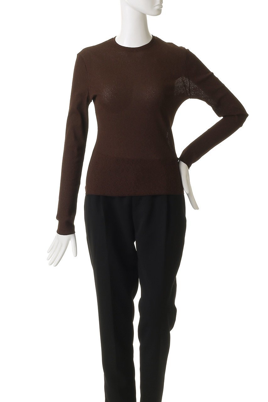 【スタニングルアー/STUNNING LURE】のヌーディドライロングTシャツ 人気、トレンドファッション・服の通販 founy(ファニー) ファッション Fashion レディースファッション Fashion for Women トップス・カットソー Cut & Sew Tops シャツ・ブラウス・オフィスカジュアル Elegant Blouses & Button-Ups ロングTシャツ・Tシャツ Longline T-Shirts & Tees カットソー・ベーシックTシャツ Cut-and-Sewn Tops / Stretch Tees & Basics シンプル Simple, Minimal スリーブ Sleeve, Long Sleeve / Short Sleeve フィット Fit, Slim Fit ロング Long, Long-Length other-2|ID: prp329100004643538 ipo3291000000034229740