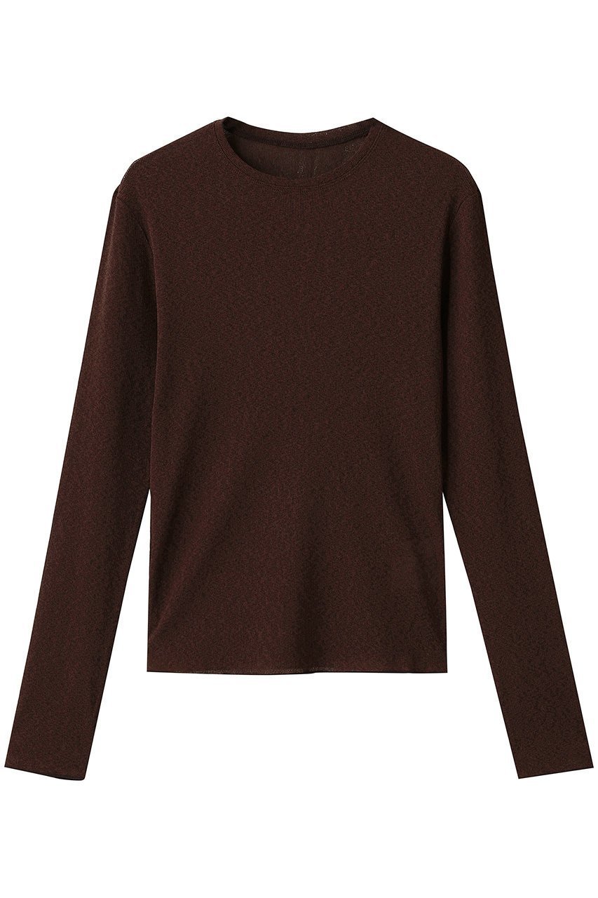 【スタニングルアー/STUNNING LURE】のヌーディドライロングTシャツ 人気、トレンドファッション・服の通販 founy(ファニー) ファッション Fashion レディースファッション Fashion for Women トップス・カットソー Cut & Sew Tops シャツ・ブラウス・オフィスカジュアル Elegant Blouses & Button-Ups ロングTシャツ・Tシャツ Longline T-Shirts & Tees カットソー・ベーシックTシャツ Cut-and-Sewn Tops / Stretch Tees & Basics シンプル Simple, Minimal スリーブ Sleeve, Long Sleeve / Short Sleeve フィット Fit, Slim Fit ロング Long, Long-Length other-1|ID: prp329100004643538 ipo3291000000034229864