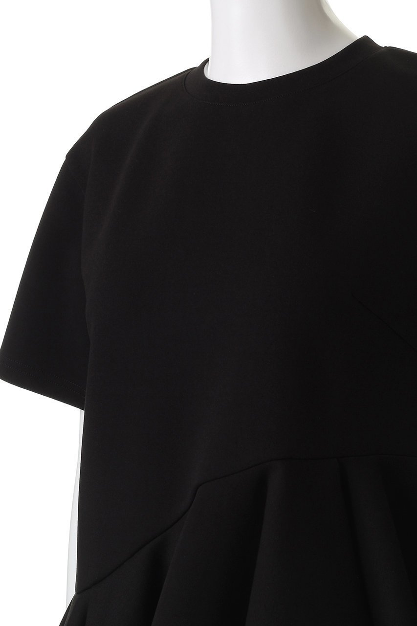 【マノフ/MANOF】のFRILL DESIGN CUT TOPS Tシャツ・カットソー 人気、トレンドファッション・服の通販 founy(ファニー) 　ファッション　Fashion　レディースファッション　Fashion for Women　トップス・カットソー　Cut & Sew Tops　シャツ・ブラウス・オフィスカジュアル　Elegant Blouses & Button-Ups　ロングTシャツ・Tシャツ　Longline T-Shirts & Tees　カットソー・ベーシックTシャツ　Cut-and-Sewn Tops / Stretch Tees & Basics　アシンメトリー　Asymmetrical Style　カットソー　Cut and Sewn Top　ショート　Short, Short Length　シンプル　Simple, Minimal　スリーブ　Sleeve, Long Sleeve / Short Sleeve　ハーフ　Half, Half-Length　フリル　Frill, Ruffle　other-5|ID: prp329100004643541 ipo3291000000036133170