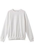 【スローン/SLOANE】のスピンギザコットン クルーネックスウェット 人気、トレンドファッション・服の通販 founy(ファニー) ファッション Fashion レディースファッション Fashion for Women トップス・カットソー Cut & Sew Tops シャツ・ブラウス・オフィスカジュアル Elegant Blouses & Button-Ups レディースパーカー・カジュアルフーディー Casual Hoodies & Sweatshirts ロングTシャツ・Tシャツ Longline T-Shirts & Tees スウェット・クルーネックトップス Sweatshirts & Crewnecks / Relaxed Fit Sweat Tops カットソー・ベーシックTシャツ Cut-and-Sewn Tops / Stretch Tees & Basics 2025年 2025 2025-2026秋冬・A/W Autumn/Winter 2025–26 AW25–26 なめらか Smooth, Silky Texture インド Indian Textile スウェット / スエット Sweatshirt, Sweatwear ベーシック Basic, Essential A/W・秋冬 Autumn/Winter |ID:prp329100004643542