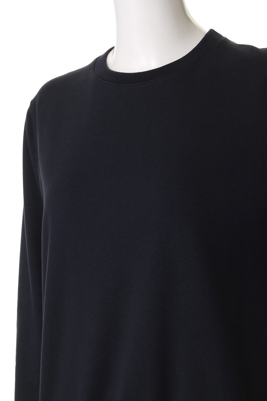 【スローン/SLOANE】のスピンギザコットン クルーネックスウェット 人気、トレンドファッション・服の通販 founy(ファニー) 　ファッション　Fashion　レディースファッション　Fashion for Women　トップス・カットソー　Cut & Sew Tops　シャツ・ブラウス・オフィスカジュアル　Elegant Blouses & Button-Ups　レディースパーカー・カジュアルフーディー　Casual Hoodies & Sweatshirts　ロングTシャツ・Tシャツ　Longline T-Shirts & Tees　スウェット・クルーネックトップス　Sweatshirts & Crewnecks / Relaxed Fit Sweat Tops　カットソー・ベーシックTシャツ　Cut-and-Sewn Tops / Stretch Tees & Basics　2025年　2025　2025-2026秋冬・A/W　Autumn/Winter 2025–26 AW25–26　なめらか　Smooth, Silky Texture　インド　Indian Textile　スウェット / スエット　Sweatshirt, Sweatwear　ベーシック　Basic, Essential　A/W・秋冬　Autumn/Winter　other-5|ID: prp329100004643542 ipo3291000000033497770