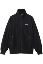 【サイ サイベーシックス/Scye SCYE BASICS】の【UNISEX】Tight Tension コットン ジャージー ジップ アップ トップ ブラック|ID:prp329100004643543