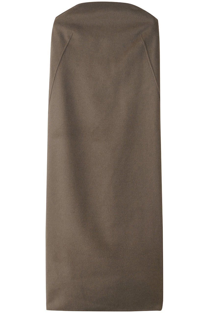 【セアン/SCEARN】のWOOLSPIBER DOUBLE FACE ドレス・ワンピース インテリア・キッズ・メンズ・レディースファッション・服の通販 founy(ファニー) 　ファッション　Fashion　レディースファッション　Fashion for Women　ワンピース　Dresses　フォーマル・パーティードレス・結婚式用ドレス　Elegant & Casual Dresses　チュニック　Tunic Tops & Dresses　2025年　2025　2025-2026秋冬・A/W　Autumn/Winter 2025–26 AW25–26　ジャケット　Jacket, Outerwear　チュニック　Tunic, Long Top　ドレス　Dress, One-Piece　ハイネック　High Neck, Mock Neck　パーティ　Party, Party Style　ロング　Long, Long-Length　A/W・秋冬　Autumn/Winter　Taupe Brown|ID: prp329100004643547 ipo3291000000033497814