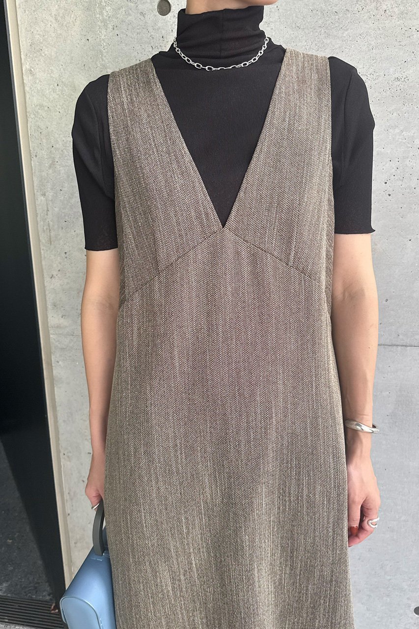 【スタニングルアー/STUNNING LURE】のジャンパーワンピース 人気、トレンドファッション・服の通販 founy(ファニー) 　ファッション　Fashion　レディースファッション　Fashion for Women　ワンピース　Dresses　チュニック　Tunic Tops & Dresses　インナー　Innerwear　カッティング　Cutting Detail　タンク　Tank Top, Sleeveless Top　タートルネック　Turtleneck, High Neck　チュニック　Tunic, Long Top　ロング　Long, Long-Length　再入荷　Restock / Back in Stock　夏　Summer　秋　Autumn　A/W・秋冬　Autumn/Winter　other-8|ID: prp329100004643548 ipo3291000000033744836