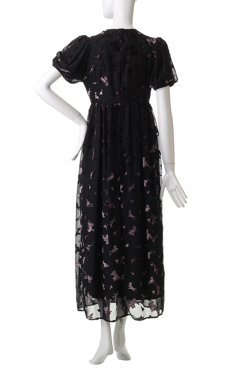 【クラネ/CLANE】のFLOWER OPAL PUFF ONEPIECE/ワンピース 人気、トレンドファッション・服の通販 founy(ファニー) 　ファッション　Fashion　レディースファッション　Fashion for Women　ワンピース　Dresses　チュニック　Tunic Tops & Dresses　2025年　2025　2025-2026秋冬・A/W　Autumn/Winter 2025–26 AW25–26　ギャザー　Gathered, Ruffled　ジュエリー　Jewelry, Accessories　チュニック　Tunic, Long Top　プリント　Print, Printed Pattern　ロング　Long, Long-Length　A/W・秋冬　Autumn/Winter　other-4|ID: prp329100004643560 ipo3291000000033497936