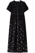 【クラネ/CLANE】のFLOWER OPAL PUFF ONEPIECE/ワンピース BLACK|ID:prp329100004643560