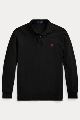 【ラルフローレン/RALPH LAUREN / MEN】 【MEN】【POLO RALPH LAUREN】カスタム スリム フィット メッシュ ポロシャツ人気、トレンドファッション・服の通販 founy(ファニー) ファッション Fashion メンズファッション Fashion for Men アメリカン American Style ウォッシュ Washed Finish スリム Slim, Slim Fit フィット Fit, Slim Fit ポロシャツ Polo Shirt, Collared Tee メッシュ Mesh, Net Fabric 再入荷 Restock / Back in Stock 定番 Standard, Basic Item 長袖 Long Sleeve, Full Sleeve |ID:prp329100004643561