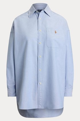 【ラルフローレン/RALPH LAUREN】 【POLO RALPH LAUREN】ビッグ コットン オックスフォード シャツ人気、トレンドファッション・服の通販 founy(ファニー) ファッション Fashion レディースファッション Fashion for Women トップス・カットソー Cut & Sew Tops シャツ・ブラウス・オフィスカジュアル Elegant Blouses & Button-Ups 2025年 2025 2025-2026秋冬・A/W Autumn/Winter 2025–26 AW25–26 シンプル Simple, Minimal スリーブ Sleeve, Long Sleeve / Short Sleeve ビッグ Big, Oversized ポケット Pocket, Pocket Detail ロング Long, Long-Length A/W・秋冬 Autumn/Winter |ID:prp329100004643562