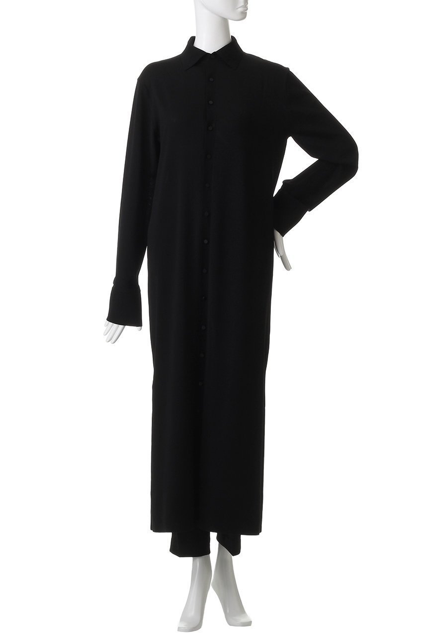 【セアン/SCEARN】のLUSTROUS SYNTHETIC KNIT 人気、トレンドファッション・服の通販 founy(ファニー) 　ファッション　Fashion　レディースファッション　Fashion for Women　トップス・カットソー　Cut & Sew Tops　ニット　Knit Tops & Sweaters　カーディガン・羽織り　Layered Style Cardigans　2025年　2025　2025-2026秋冬・A/W　Autumn/Winter 2025–26 AW25–26　おすすめ　Recommended / Our Picks　カーディガン　Cardigan, Knitwear　シンプル　Simple, Minimal　スリット　Slit, Slit Detail　セットアップ　Set-Up, Coordinated Outfit　エレガント 上品　Elegant　A/W・秋冬　Autumn/Winter　other-2|ID: prp329100004643564 ipo3291000000033497966