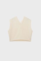 【スタニングルアー/STUNNING LURE】のノースリーブVトップス オフホワイト|ID: prp329100004643565 ipo3291000000035947359