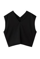 【スタニングルアー/STUNNING LURE】のノースリーブVトップス ブラック|ID: prp329100004643565 ipo3291000000035947361