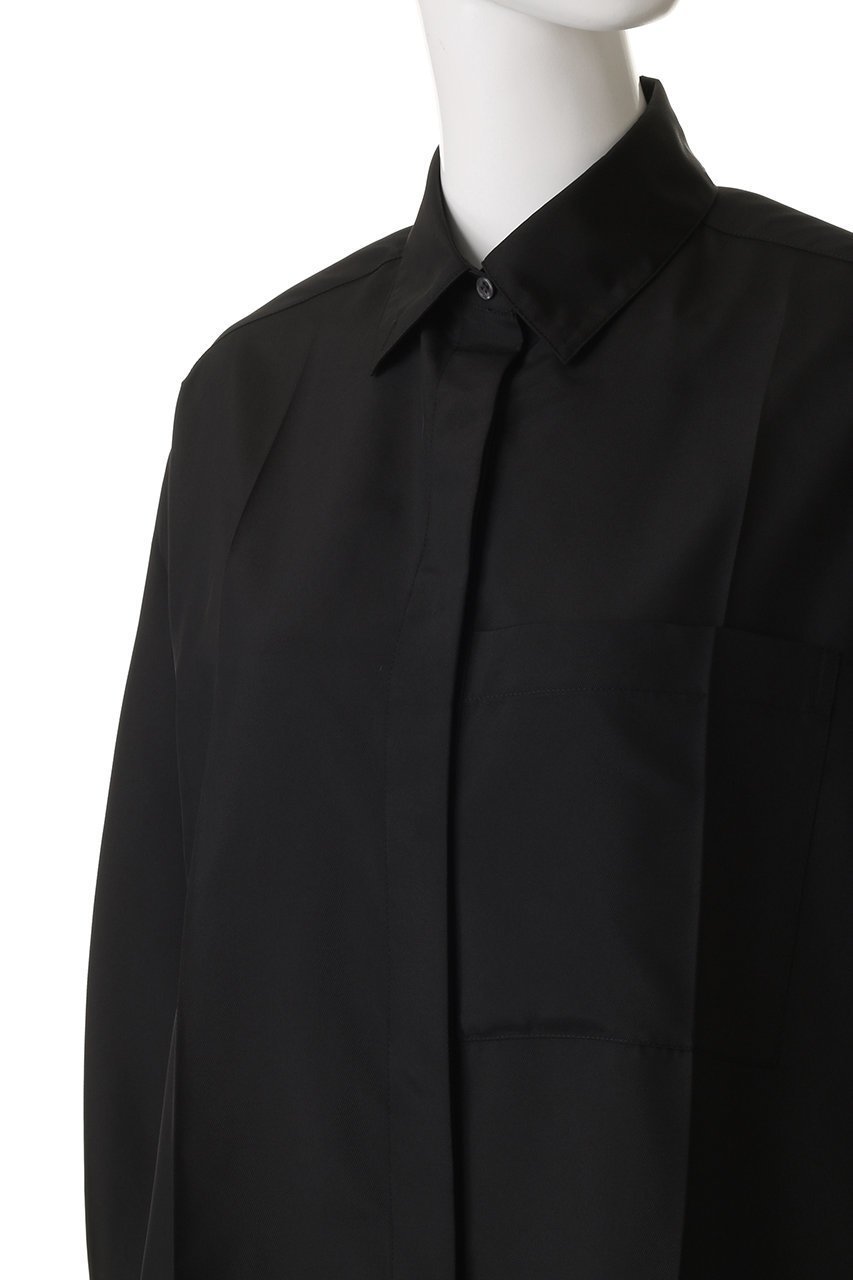 【スタニングルアー/STUNNING LURE】のハイネックシャツ 人気、トレンドファッション・服の通販 founy(ファニー) 　ファッション　Fashion　レディースファッション　Fashion for Women　トップス・カットソー　Cut & Sew Tops　シャツ・ブラウス・オフィスカジュアル　Elegant Blouses & Button-Ups　2025年　2025　2025-2026秋冬・A/W　Autumn/Winter 2025–26 AW25–26　なめらか　Smooth, Silky Texture　オックス　Oxford Fabric　スタンド　Stand Collar, Upright Stand　スリーブ　Sleeve, Long Sleeve / Short Sleeve　スーツ　Suit, Formalwear　ダウン　Down, Puffer　ツイル　Twist, Twisted Detail　トレンド　Trend, Trending Now　ハイネック　High Neck, Mock Neck　ブルゾン　Blouson, Bomber Jacket　マニッシュ　Mannish, Boyish　メンズ　Men's, Menswear　ロング　Long, Long-Length　エレガント 上品　Elegant　A/W・秋冬　Autumn/Winter　other-5|ID: prp329100004643567 ipo3291000000033497988