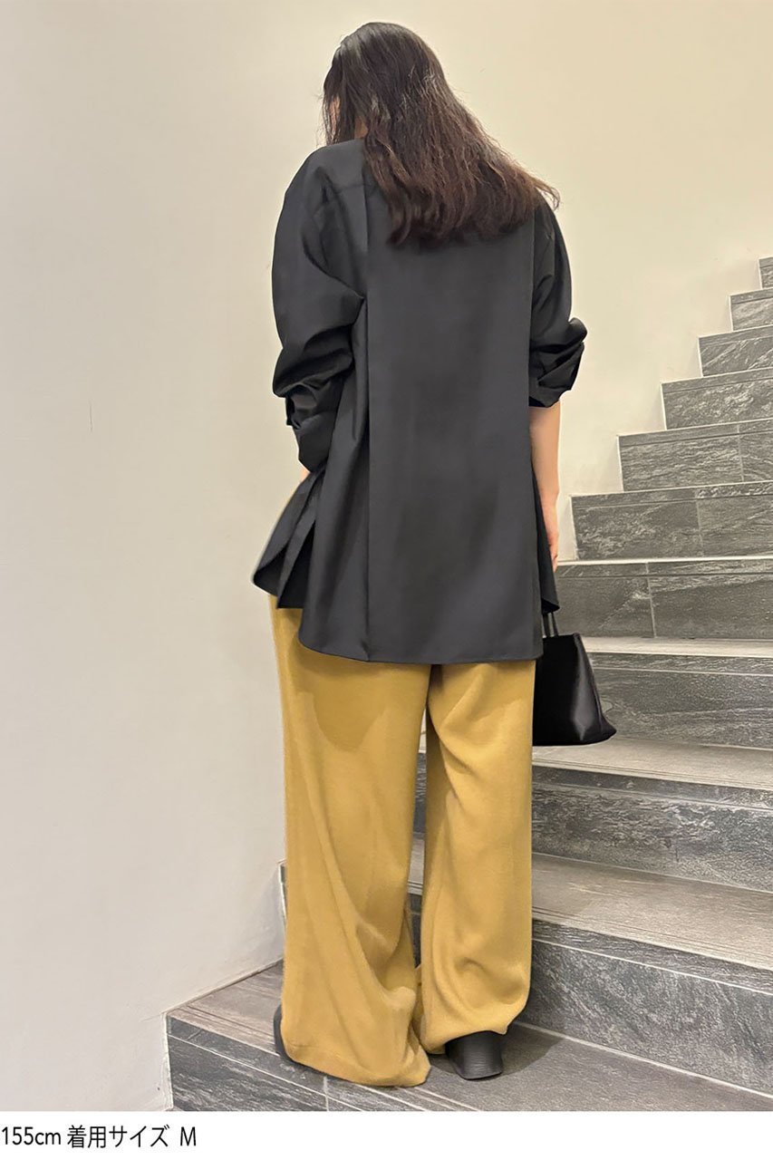 【スタニングルアー/STUNNING LURE】のハイネックシャツ 人気、トレンドファッション・服の通販 founy(ファニー) 　ファッション　Fashion　レディースファッション　Fashion for Women　トップス・カットソー　Cut & Sew Tops　シャツ・ブラウス・オフィスカジュアル　Elegant Blouses & Button-Ups　なめらか　Smooth, Silky Texture　オックス　Oxford Fabric　スタンド　Stand Collar, Upright Stand　スリーブ　Sleeve, Long Sleeve / Short Sleeve　スーツ　Suit, Formalwear　ダウン　Down, Puffer　ツイル　Twist, Twisted Detail　トレンド　Trend, Trending Now　ハイネック　High Neck, Mock Neck　ブルゾン　Blouson, Bomber Jacket　マニッシュ　Mannish, Boyish　メンズ　Men's, Menswear　ロング　Long, Long-Length　エレガント 上品　Elegant　other-8|ID: prp329100004643567 ipo3291000000033878878