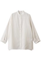 【ミディウミソリッド/MIDIUMISOLID】のflare slv sheer shirt シャツ off white|ID:prp329100004643570