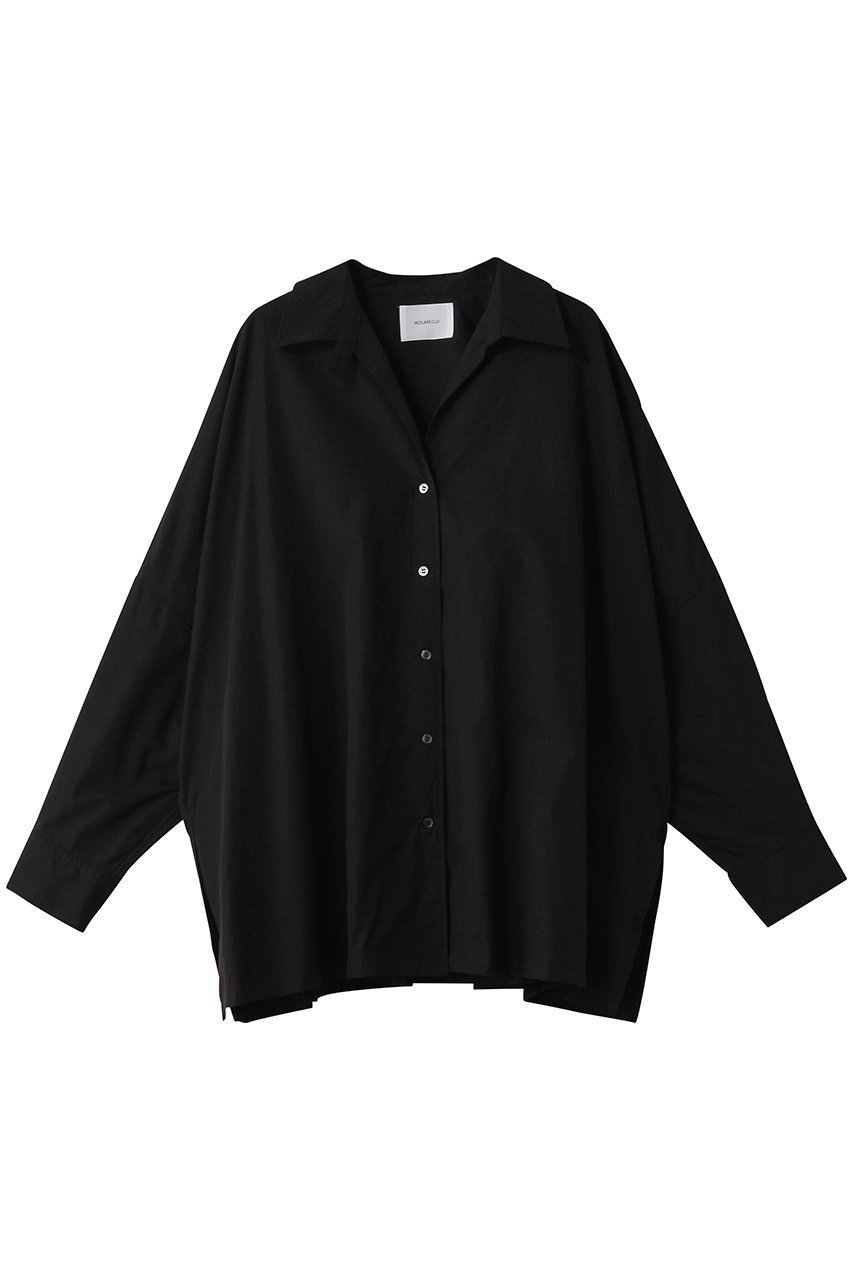 【ミディウミソリッド/MIDIUMISOLID】のskipper poncho shirt シャツ インテリア・キッズ・メンズ・レディースファッション・服の通販 founy(ファニー) 　ファッション　Fashion　レディースファッション　Fashion for Women　トップス・カットソー　Cut & Sew Tops　シャツ・ブラウス・オフィスカジュアル　Elegant Blouses & Button-Ups　2025年　2025　2025-2026秋冬・A/W　Autumn/Winter 2025–26 AW25–26　スリット　Slit, Slit Detail　スリーブ　Sleeve, Long Sleeve / Short Sleeve　ポンチョ　Poncho, Cape Style　ロング　Long, Long-Length　A/W・秋冬　Autumn/Winter　black|ID: prp329100004643571 ipo3291000000033498016