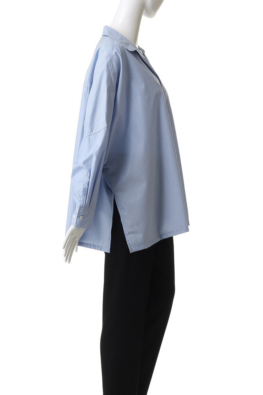 【ミディウミソリッド/MIDIUMISOLID】のskipper poncho shirt シャツ 人気、トレンドファッション・服の通販 founy(ファニー) 　ファッション　Fashion　レディースファッション　Fashion for Women　トップス・カットソー　Cut & Sew Tops　シャツ・ブラウス・オフィスカジュアル　Elegant Blouses & Button-Ups　2025年　2025　2025-2026秋冬・A/W　Autumn/Winter 2025–26 AW25–26　スリット　Slit, Slit Detail　スリーブ　Sleeve, Long Sleeve / Short Sleeve　ポンチョ　Poncho, Cape Style　ロング　Long, Long-Length　A/W・秋冬　Autumn/Winter　other-3|ID: prp329100004643571 ipo3291000000033498019