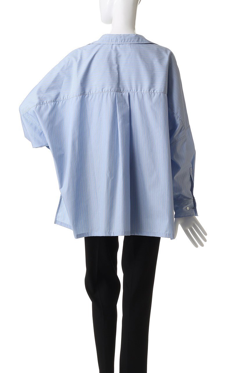 【ミディウミソリッド/MIDIUMISOLID】のskipper poncho shirt シャツ 人気、トレンドファッション・服の通販 founy(ファニー) 　ファッション　Fashion　レディースファッション　Fashion for Women　トップス・カットソー　Cut & Sew Tops　シャツ・ブラウス・オフィスカジュアル　Elegant Blouses & Button-Ups　2025年　2025　2025-2026秋冬・A/W　Autumn/Winter 2025–26 AW25–26　スリット　Slit, Slit Detail　スリーブ　Sleeve, Long Sleeve / Short Sleeve　ポンチョ　Poncho, Cape Style　ロング　Long, Long-Length　A/W・秋冬　Autumn/Winter　other-4|ID: prp329100004643571 ipo3291000000033498020