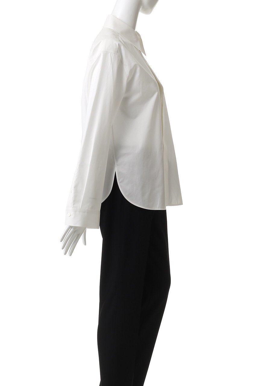 【セアン/SCEARN】のCOTTON SATIN ブラウス 人気、トレンドファッション・服の通販 founy(ファニー) 　ファッション　Fashion　レディースファッション　Fashion for Women　トップス・カットソー　Cut & Sew Tops　シャツ・ブラウス・オフィスカジュアル　Elegant Blouses & Button-Ups　2025年　2025　2025-2026秋冬・A/W　Autumn/Winter 2025–26 AW25–26　なめらか　Smooth, Silky Texture　サテン　Satin, Glossy Fabric　シンプル　Simple, Minimal　スリーブ　Sleeve, Long Sleeve / Short Sleeve　ロング　Long, Long-Length　再入荷　Restock / Back in Stock　定番　Standard, Basic Item　A/W・秋冬　Autumn/Winter　other-3|ID: prp329100004643575 ipo3291000000033498052