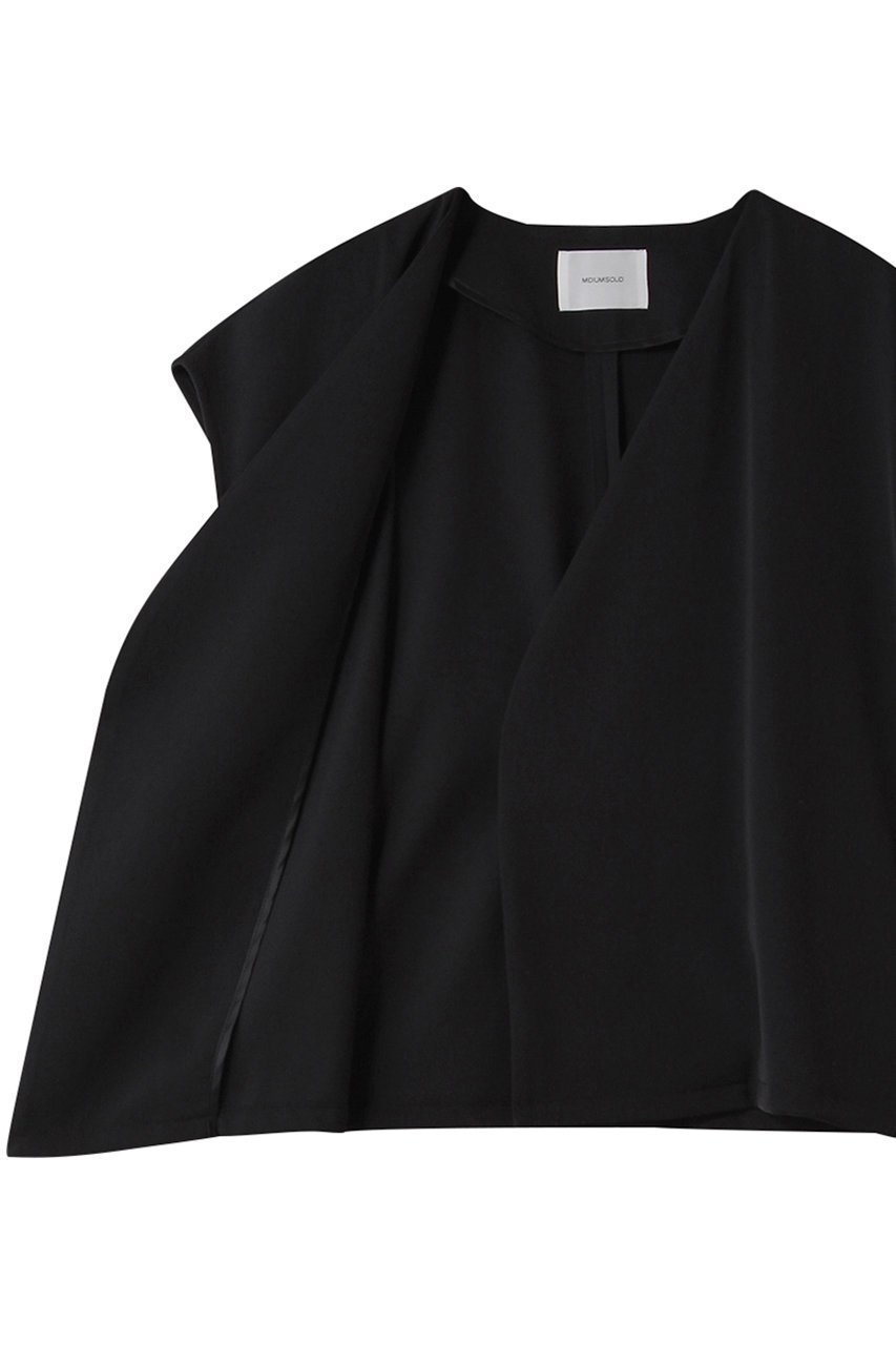 【ミディウミソリッド/MIDIUMISOLID】のno collar gillet ジレ 人気、トレンドファッション・服の通販 founy(ファニー) 　ファッション　Fashion　レディースファッション　Fashion for Women　アウター　Coat / Outerwear Collection　レディースジャケット・軽アウター　Jackets　2025年　2025　2025-2026秋冬・A/W　Autumn/Winter 2025–26 AW25–26　シンプル　Simple, Minimal　ジャケット　Jacket, Outerwear　フォルム　Silhouette, Form　ベスト　Vest, Waistcoat　ロング　Long, Long-Length　エレガント 上品　Elegant　A/W・秋冬　Autumn/Winter　other-6|ID: prp329100004643578 ipo3291000000033498082