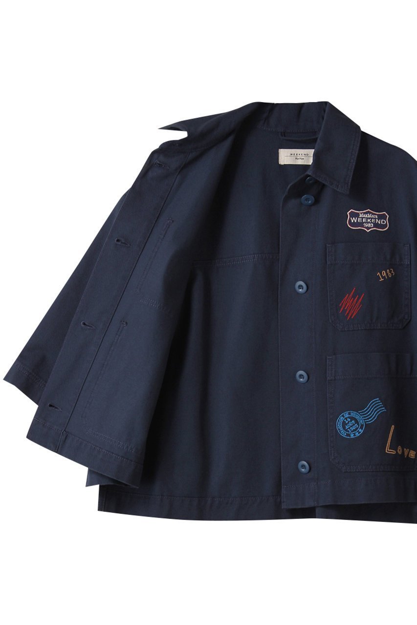 【マックスマーラ/Max Mara】の【Weekend Max Mara】ASSUAN ジャケット 人気、トレンドファッション・服の通販 founy(ファニー) 　ファッション　Fashion　レディースファッション　Fashion for Women　アウター　Coat / Outerwear Collection　レディースジャケット・軽アウター　Jackets　ブルゾンジャケット・スポーティアウター　Blouson Jackets　2025年　2025　2025-2026秋冬・A/W　Autumn/Winter 2025–26 AW25–26　コンパクト　Compact, Small Size　ジャケット　Jacket, Outerwear　スリット　Slit, Slit Detail　デニム　Denim, Jeans Material　トレンド　Trend, Trending Now　ブルゾン　Blouson, Bomber Jacket　モチーフ　Motif, Design Theme　A/W・秋冬　Autumn/Winter　other-6|ID: prp329100004643579 ipo3291000000033498090