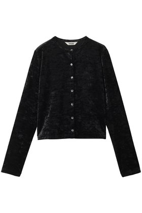 【オブラダ/Oblada】 ベロアカーディガン人気、トレンドファッション・服の通販 founy(ファニー) ファッション Fashion レディースファッション Fashion for Women アウター Coat / Outerwear Collection 2025年 2025 2025-2026秋冬・A/W Autumn/Winter 2025–26 AW25–26 カーディガン Cardigan, Knitwear シンプル Simple, Minimal ジャケット Jacket, Outerwear ベロア Velour, Soft Velvet リュクス Luxury, Elegant, High-End, Chic A/W・秋冬 Autumn/Winter |ID:prp329100004643585