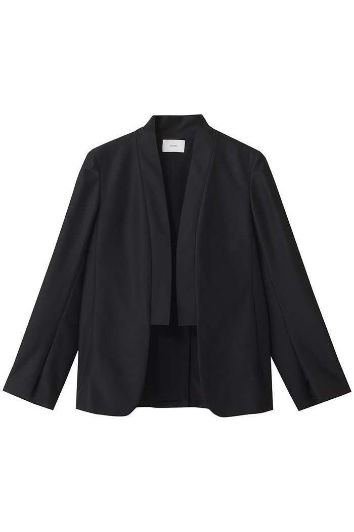 【セアン/SCEARN】のWOOL SILK ジャケット インテリア・キッズ・メンズ・レディースファッション・服の通販 founy(ファニー) https://founy.com/ ファッション Fashion レディースファッション Fashion for Women おすすめ Recommended / Our Picks なめらか Smooth, Silky Texture シルク Silk, 100% Silk ジャケット Jacket, Outerwear スリット Slit, Slit Detail モダン Modern, Contemporary |ID: prp329100004643592 ipo3291000000036897042