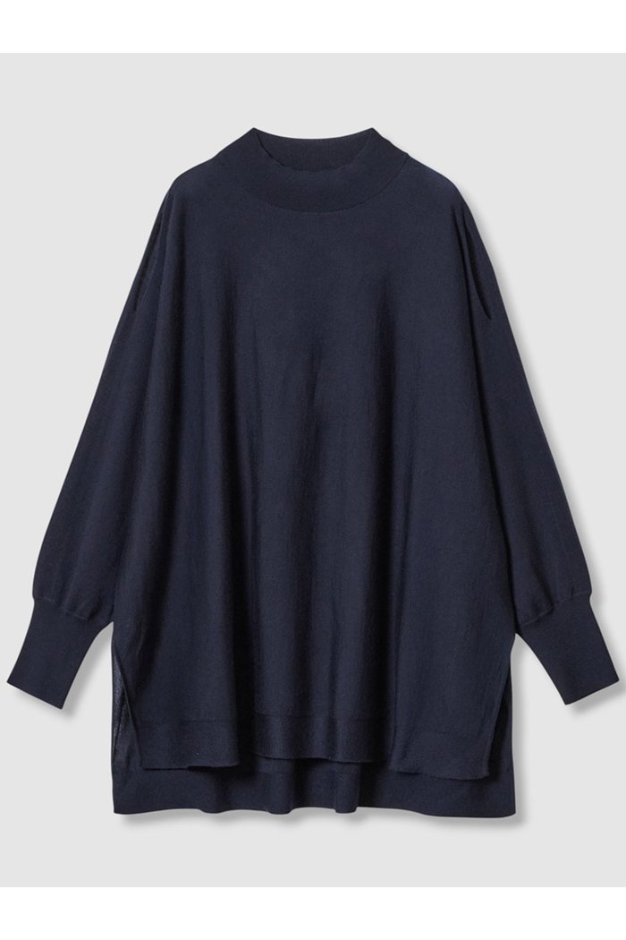 【アナイ/ANAYI】のメリノウールオーバーサイズ プルオーバー インテリア・キッズ・メンズ・レディースファッション・服の通販 founy(ファニー) https://founy.com/ ファッション Fashion レディースファッション Fashion for Women トップス・カットソー Cut & Sew Tops ニット Knit Tops & Sweaters カジュアルプルオーバー・ニットトップス Pullovers & Knit Tops / Casual Pullovers 2025年 2025 2025-2026秋冬・A/W Autumn/Winter 2025–26 AW25–26 なめらか Smooth, Silky Texture スマート Smart, Elegant スリット Slit, Slit Detail セットアップ Set-Up, Coordinated Outfit ロング Long, Long-Length 秋 Autumn A/W・秋冬 Autumn/Winter |ID: prp329100004643595 ipo3291000000033498210