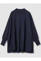 【アナイ/ANAYI】のメリノウールオーバーサイズ プルオーバー 人気、トレンドファッション・服の通販 founy(ファニー) ファッション Fashion レディースファッション Fashion for Women トップス・カットソー Cut & Sew Tops ニット Knit Tops & Sweaters カジュアルプルオーバー・ニットトップス Pullovers & Knit Tops / Casual Pullovers 2025年 2025 2025-2026秋冬・A/W Autumn/Winter 2025–26 AW25–26 なめらか Smooth, Silky Texture スマート Smart, Elegant スリット Slit, Slit Detail セットアップ Set-Up, Coordinated Outfit ロング Long, Long-Length 秋 Autumn A/W・秋冬 Autumn/Winter thumbnail ネイビー|ID: prp329100004643595 ipo3291000000033498211